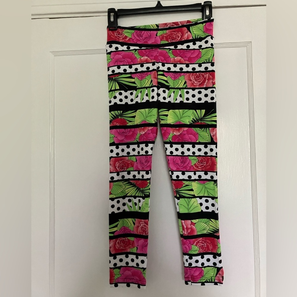 Capri length yoga leggings